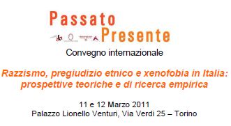 passato e presente convegno razzismo torino